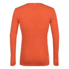 Salewa Funktionsunterwäsche Langarmshirt Zebru Fresh (aus Merino- und Tencel) orange Herren